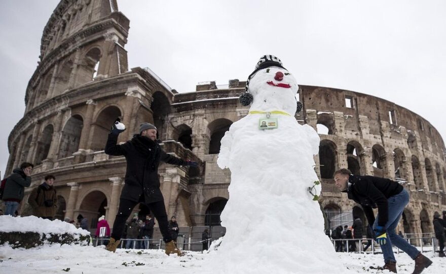 Neve a Roma